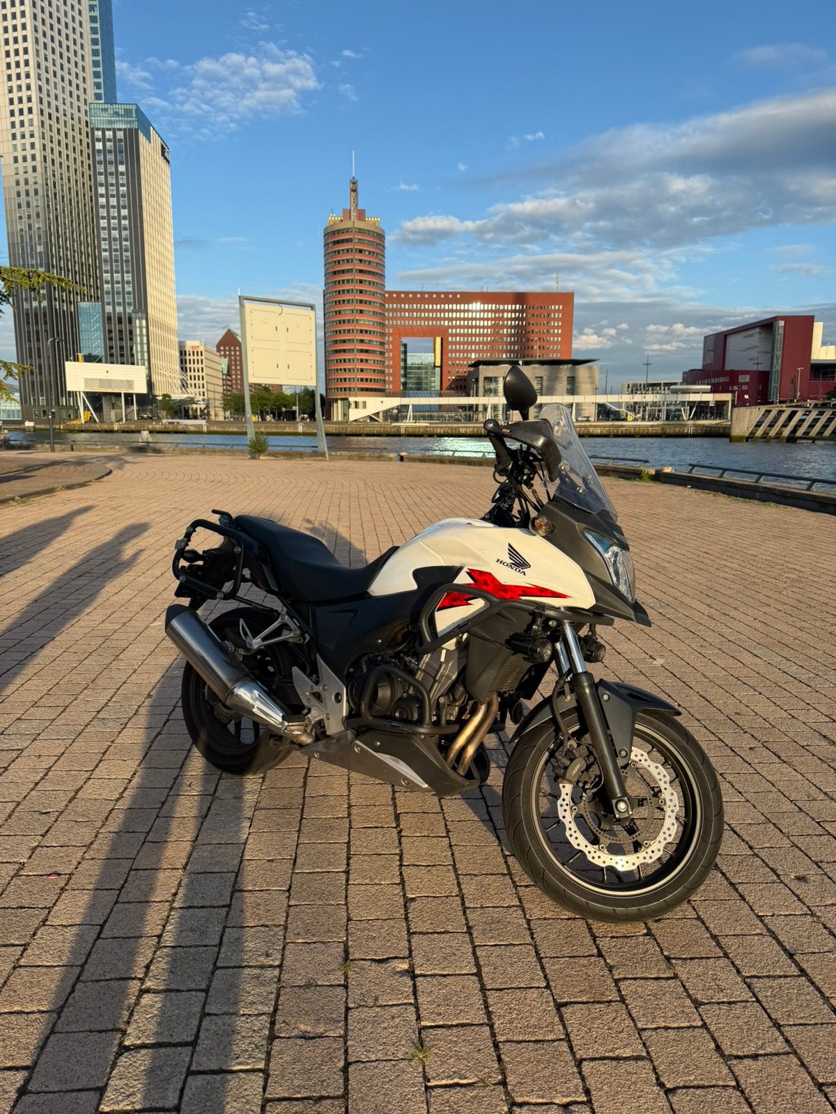 Complete&Startklare Honda CB500X(2013)–Ideale allrounder(A2), Ophalen, Gebruikt, Wit