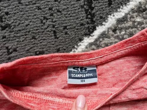 Roze gemeleerd tshirt Maat 104 hh, Kinderen en Baby's, Jongen of Meisje, Onbekend, Zo goed als nieuw, Scamps & Boys