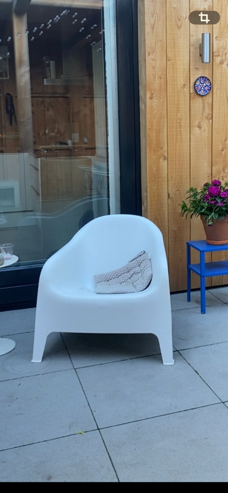 Witte Skärpo Ikea, Ophalen, Zo goed als nieuw, Kunststof