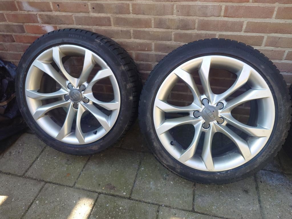 3 setjes velgen Audi Mercedes & Ford, Auto-onderdelen, Banden en Velgen, Ophalen, 18 inch, Banden en Velgen, Winterbanden