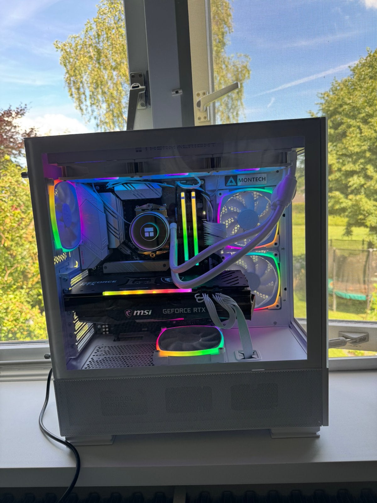 RGB gaming pc | Ryzen 7 | RTX, Computers en Software, Desktop Pc's, Ophalen, 32 GB, Zo goed als nieuw, Gaming