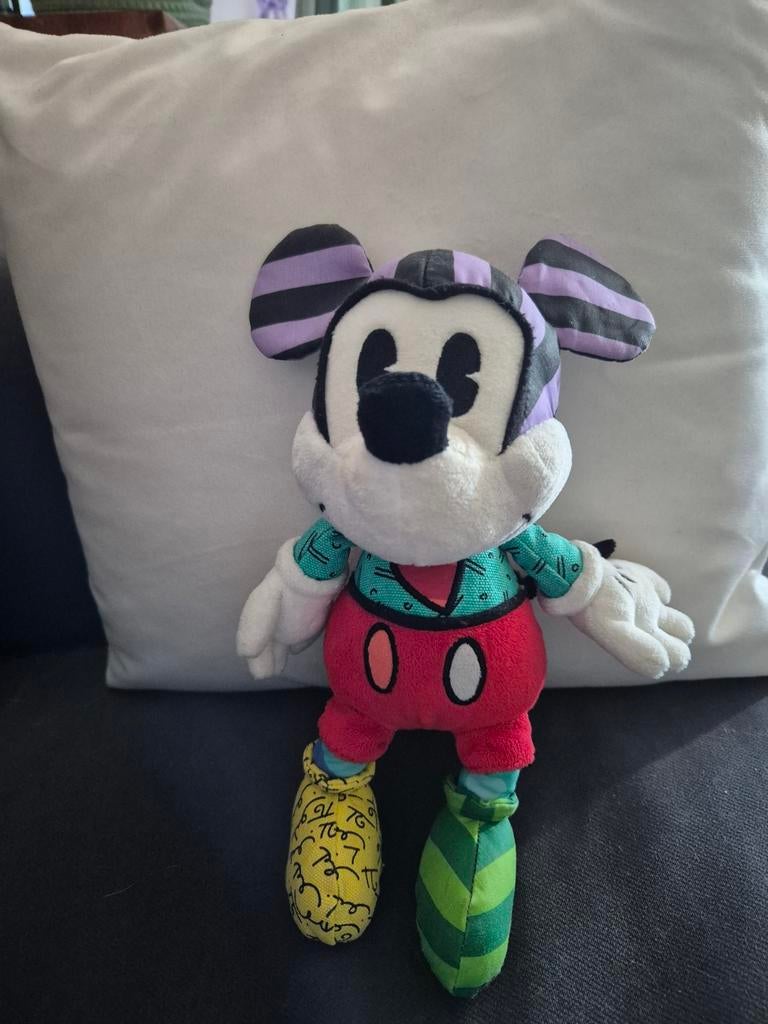 Britto Knuffel Mickey Mouse - Goede Staat, Disney, Disney, Overige typen, Ophalen of Verzenden