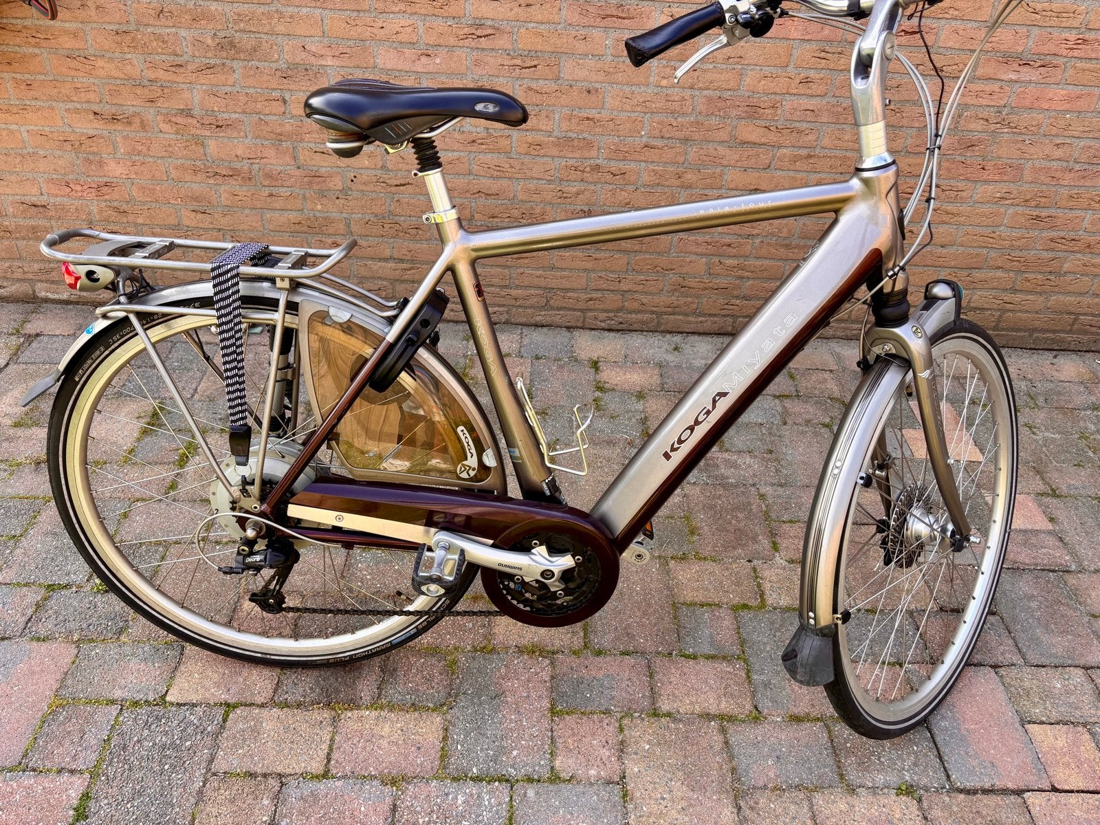Koga Miyata heren e-bike, izgs, Fietsen en Brommers, Elektrische fietsen, Gebruikt, 50 km per accu of meer, 55 tot 59 cm, Ophalen