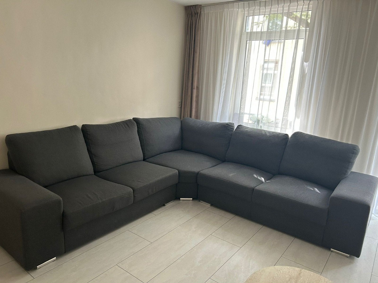 Hoekbank te koop, moet ZSM weg!, Ophalen, 250 tot 300 cm, Gebruikt, Hoekbank