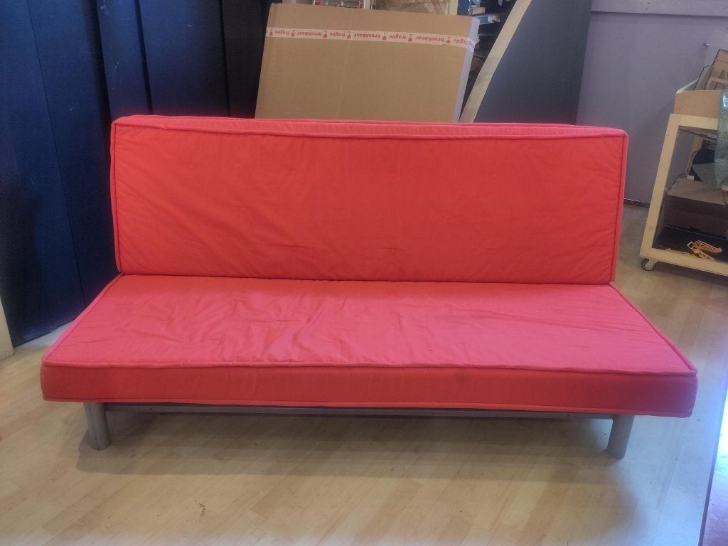 IKEA slaapbank Beddinge uit '99, 100.316.28, Huis en Inrichting, Ophalen, Gebruikt, Tweepersoons, 120 cm