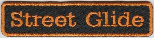 Harley Davidson Street Glide patch embleem #1, Verzenden, Nieuw