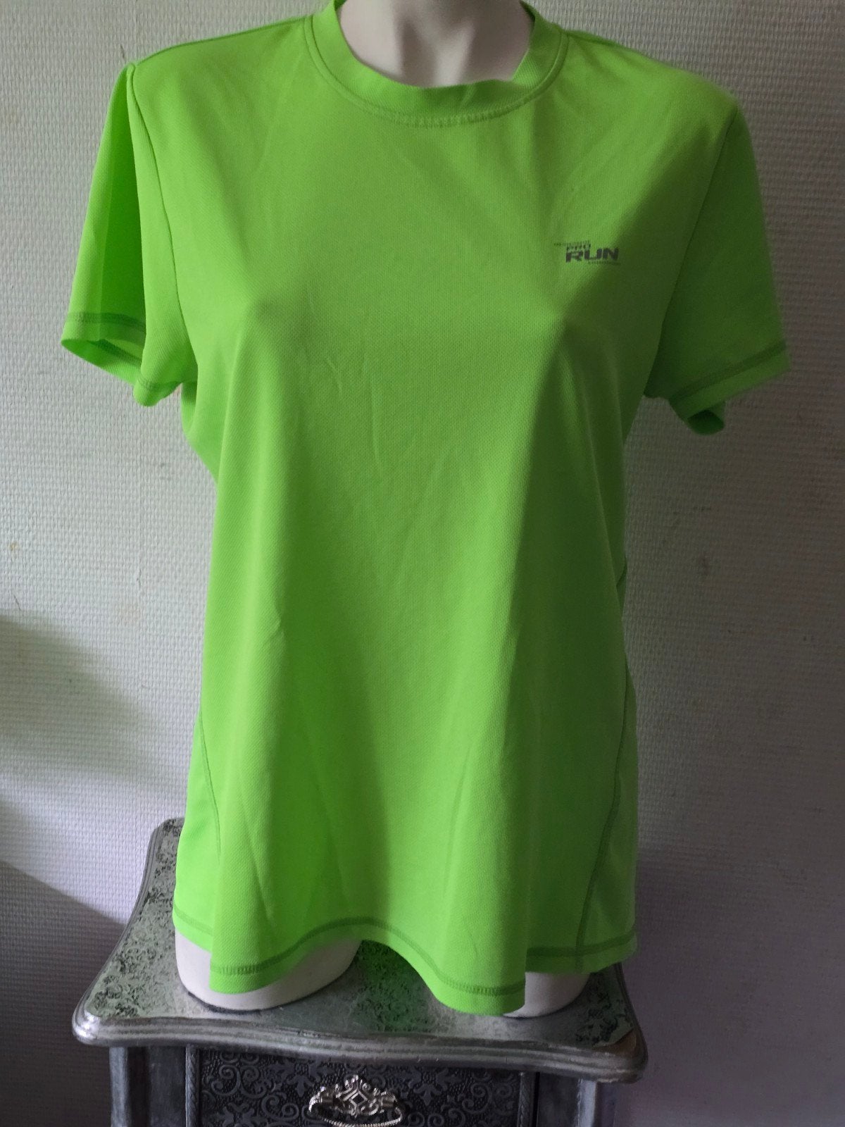 Pro Run Felgroen sportshirt maat L, Kleding | Heren, Maat 52/54 (L), Ophalen of Verzenden, Pro Run, Hardlopen of Fietsen