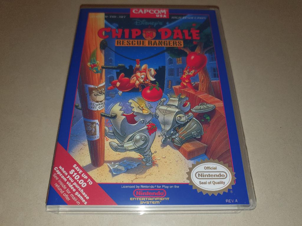 Chip 'N Dale Rescue Rangers NES Game Case, Spelcomputers en Games, Games | Nintendo NES, Avontuur en Actie, Verzenden, 1 speler