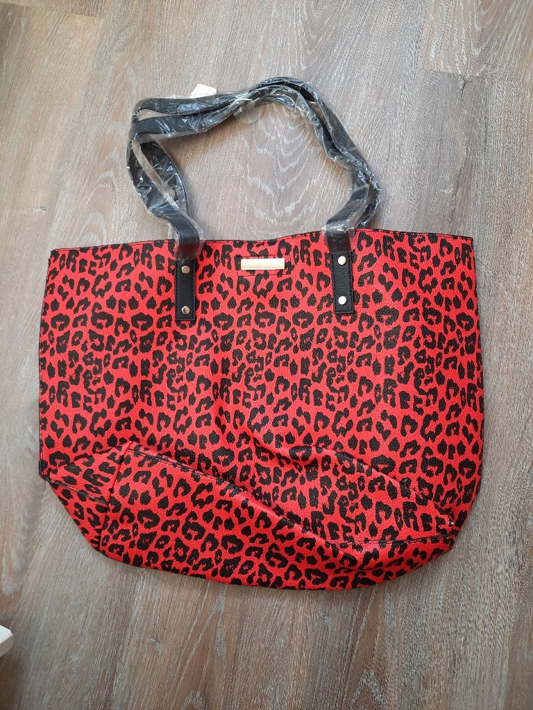 nieuwe luipaard panter print tas, Ophalen of Verzenden, Nieuw, Leer