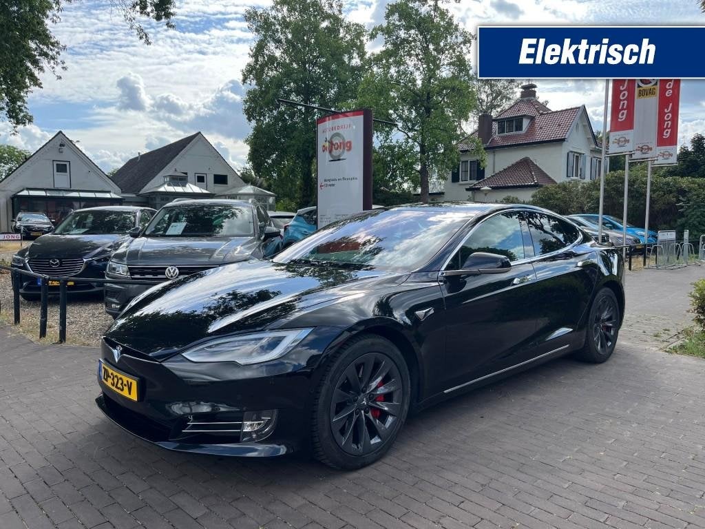 Tesla MODEL S 100D / PANO / CAMERA / NAVI / LEDER / KEYLESS, Auto's, Automaat, Gebruikt, 100 kWh, 110 €/maand