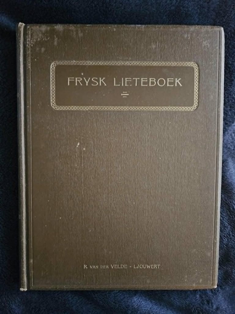 R van der Velde - Frysk lieteboek, Boeken, Muziek, Gelezen, Ophalen of Verzenden, R van der Velde, Overige onderwerpen