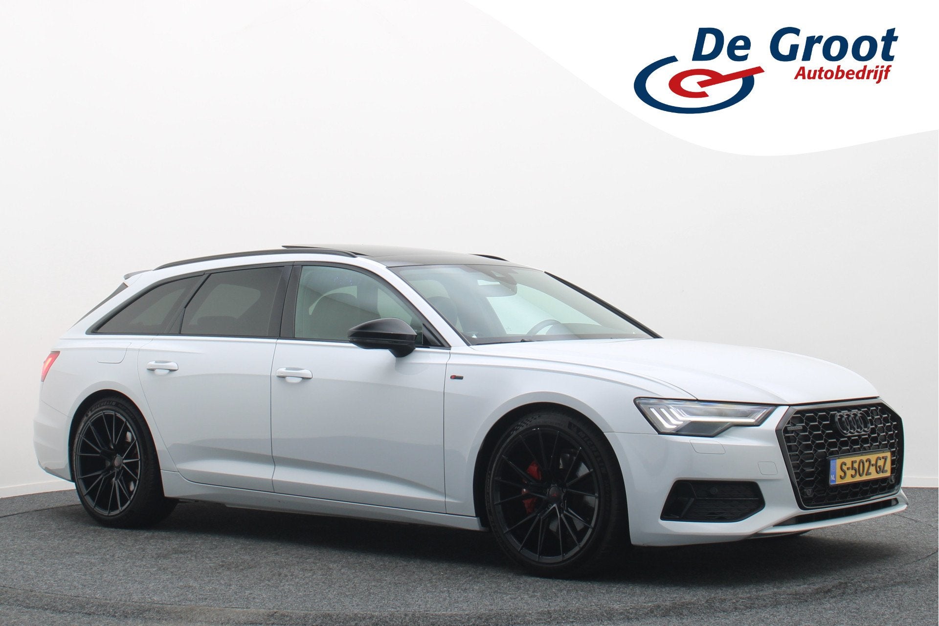 Audi A6 Avant 45 TFSI quattro Sport S line edition Panoramad, Auto's, Automaat, 15 km/l, Gebruikt, 4 cilinders