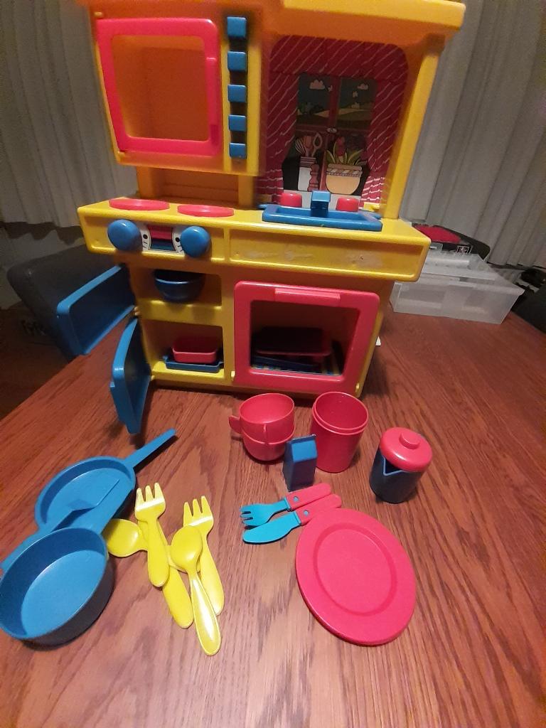 speelgoed keukentje, Ophalen of Verzenden, Gebruikt, Meubelstuk of Keukentje