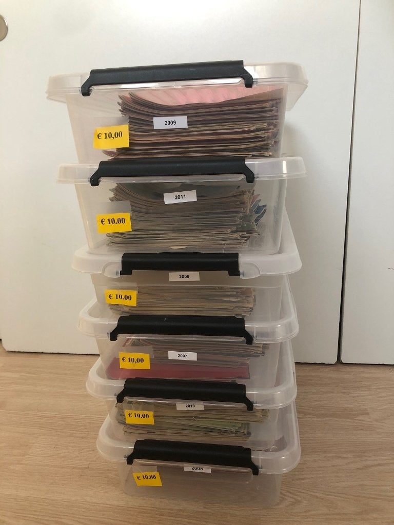 Donald Duck diverse jaargangen, Boeken, Complete serie of reeks, Ophalen, Gelezen