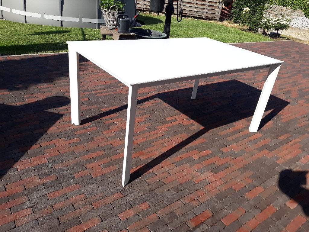 Kettler tuintafel, Tuin en Terras, Ophalen, Nieuw, Rechthoekig, Aluminium