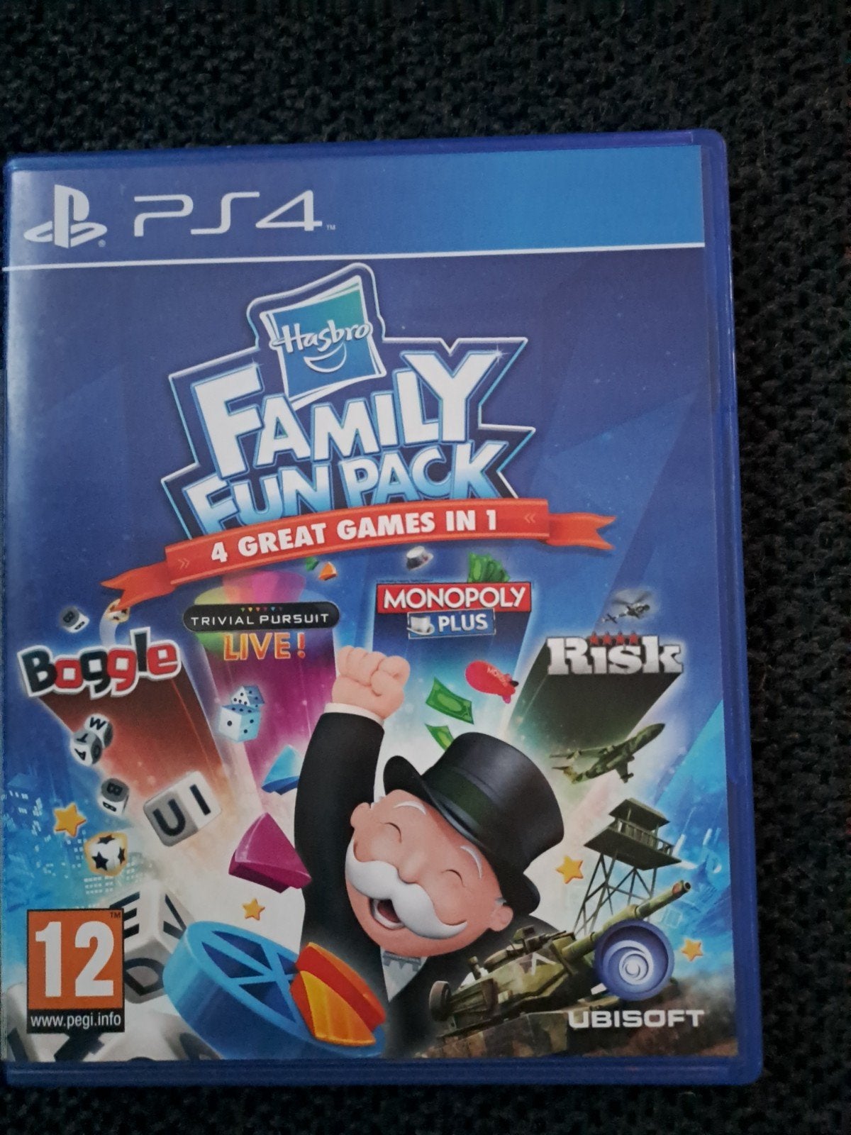 Hasbro Family Fun Pack PS4 (4 games in 1), Spelcomputers en Games, Overige genres, Ophalen of Verzenden, Zo goed als nieuw, Eén computer