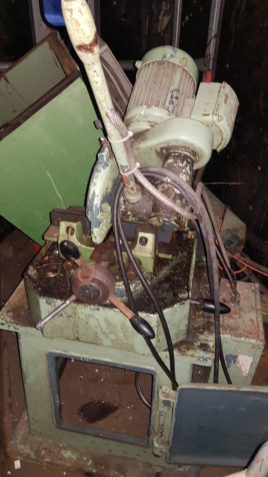 zaagmachine afkortzaag staalzaag, Ophalen, Gebruikt, Afkortzaag
