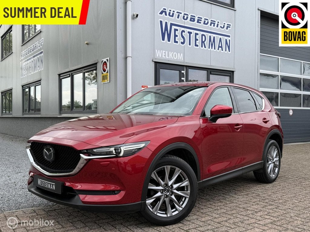 Mazda CX-5 2.0 SkyActiv-G 165 Luxury ! VOL ! Acc Leer Stoel-, Auto's, Mazda, 1998 cc, Gebruikt, Zwart, 4 cilinders