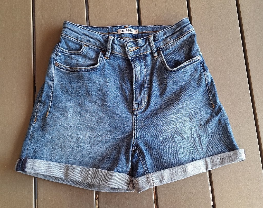 Jeans short van Tripper, Blauw, Ophalen of Verzenden, Zo goed als nieuw, W28 - W29 (confectie 36)