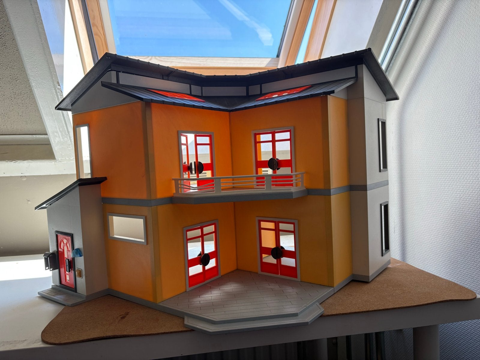 Playmobil Modern Woonhuis (9266) - Kamers niet compleet, Ophalen, Gebruikt, Poppenhuis