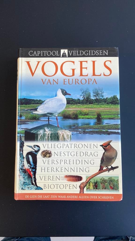 Vogels van europa / 320 soorten die voorkomen., Ophalen of Verzenden, Gelezen, Vogels
