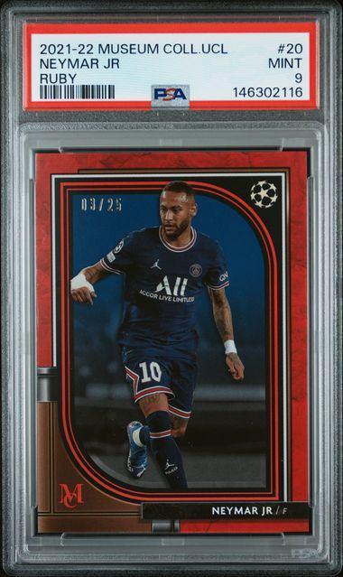 Topps Museum UEFA Champions League #20 Neymar JR / 25 Ruby, Ophalen of Verzenden, Nieuw, Buitenlandse clubs, Spelerskaart