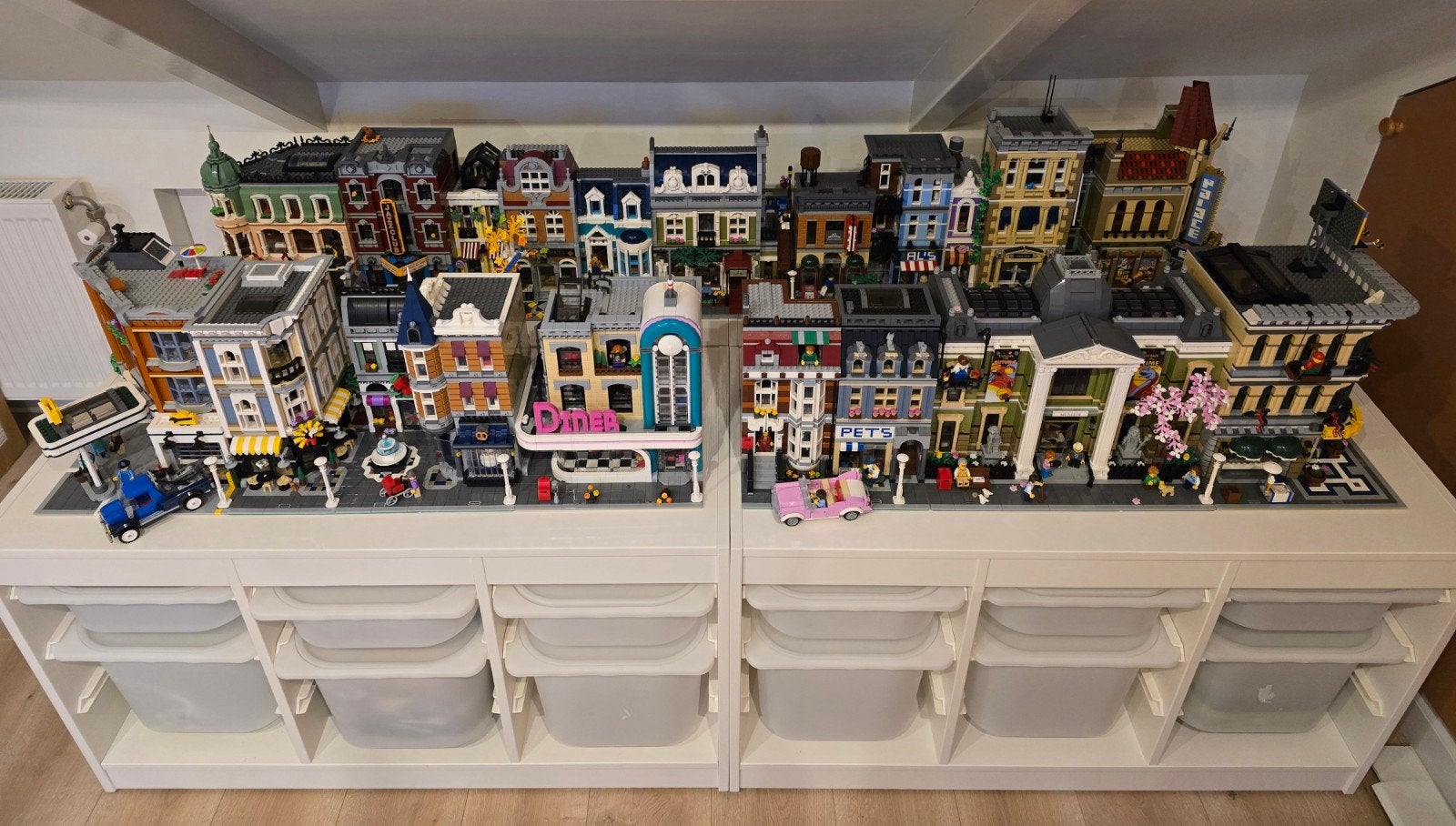 LEGO Modulair Building sets ZGAN, zie omschrijving, Lego, Ophalen of Verzenden, Zo goed als nieuw, Compleet