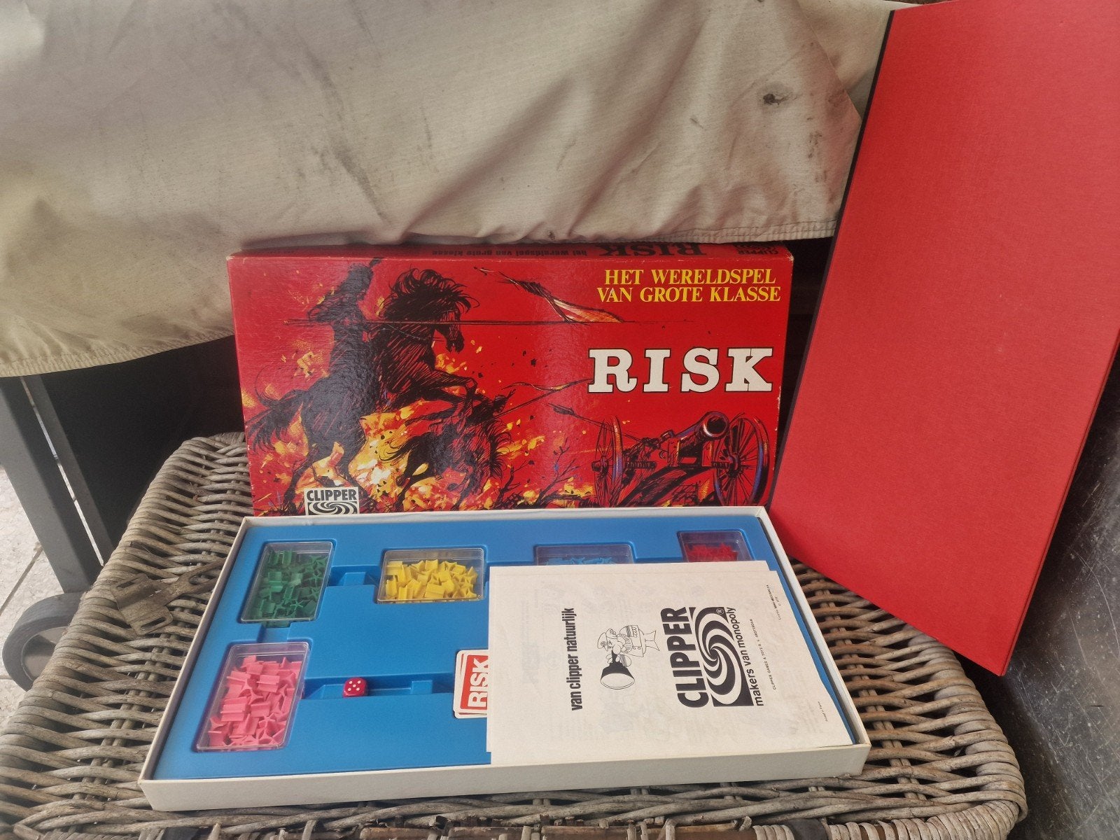 Vintage Risk Bordspel (1976) – Clipper – 100% Compleet!