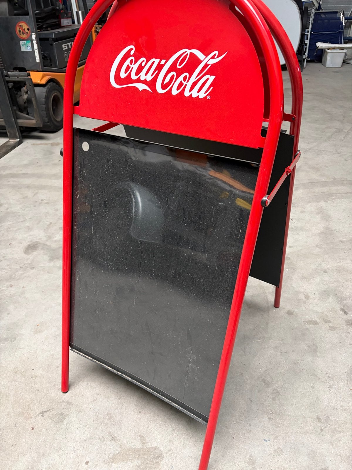 Nieuw Coca-Cola stoepbord / reclamebord, Ophalen, Nieuw, Reclamebord