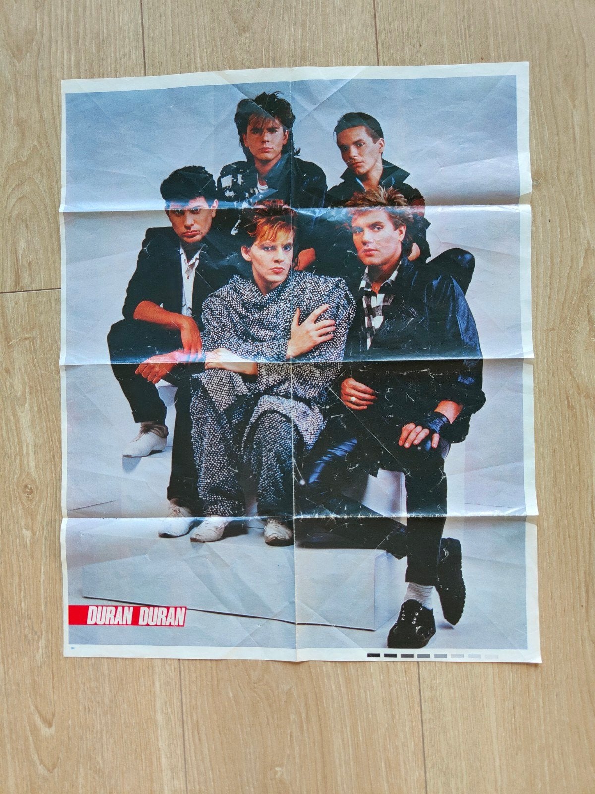 Hitkrant Super Poster Duran Duran., Verzamelen, Ophalen of Verzenden, 1980 tot heden, Nederland