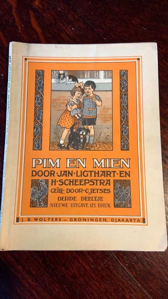 Pim en Mien deel 3 - Jan Ligthart-H. Scheepstra, Boeken, Ophalen of Verzenden, Fictie algemeen