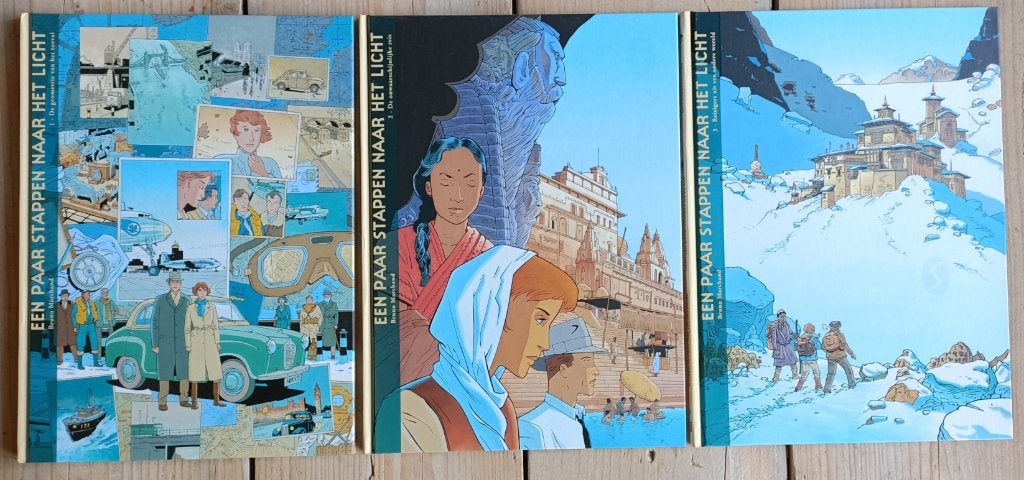 Een Paar Stappen Naar Het Licht (eerste cyclus), Bruno Marchand, Complete serie of reeks, Ophalen of Verzenden, Zo goed als nieuw