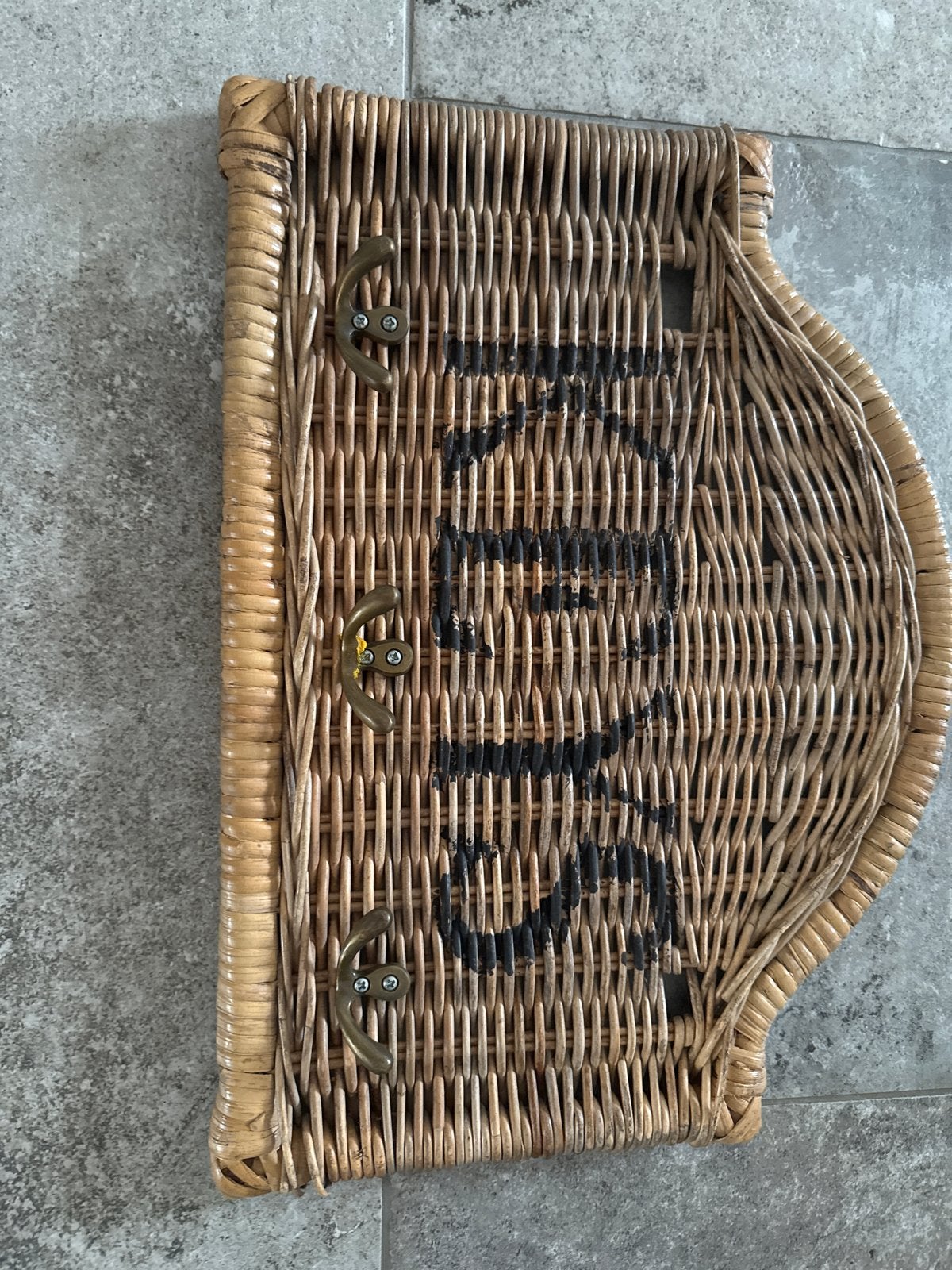 Rotan sleutelrek  met 3 haken riviera maison, Huis en Inrichting, Woonaccessoires | Kapstokken, Wandkapstok, Overige materialen