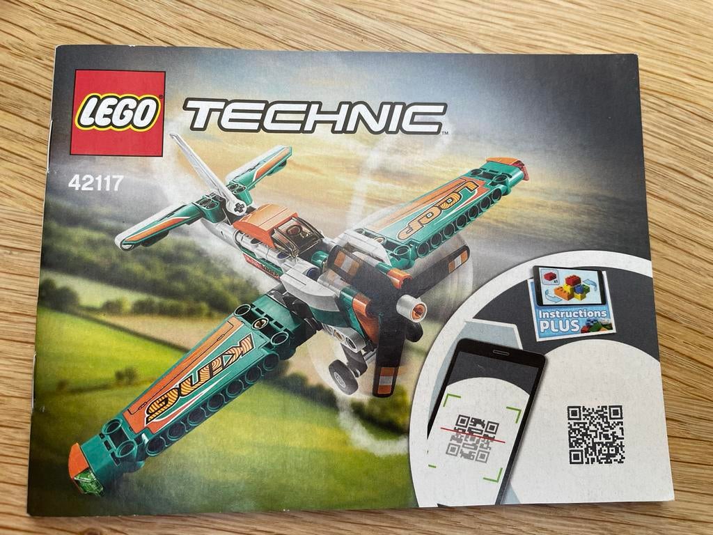 LEGO Technic 42117 Racevliegtuig - Zo goed als nieuw, Ophalen of Verzenden, Zo goed als nieuw