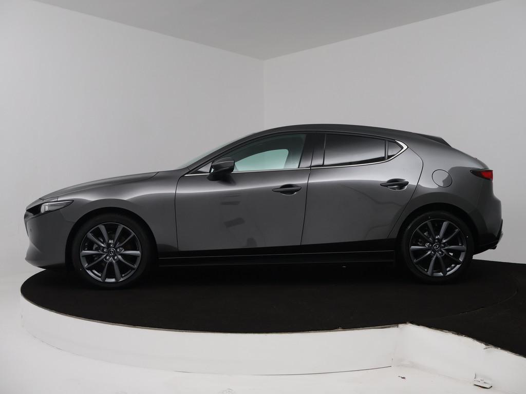 Mazda 3 2.5 e-SkyActiv-G M Hybrid 140 Takumi automaat | Lede, Auto's, 12 maanden, Gebruikt, 4 cilinders, Bedrijf