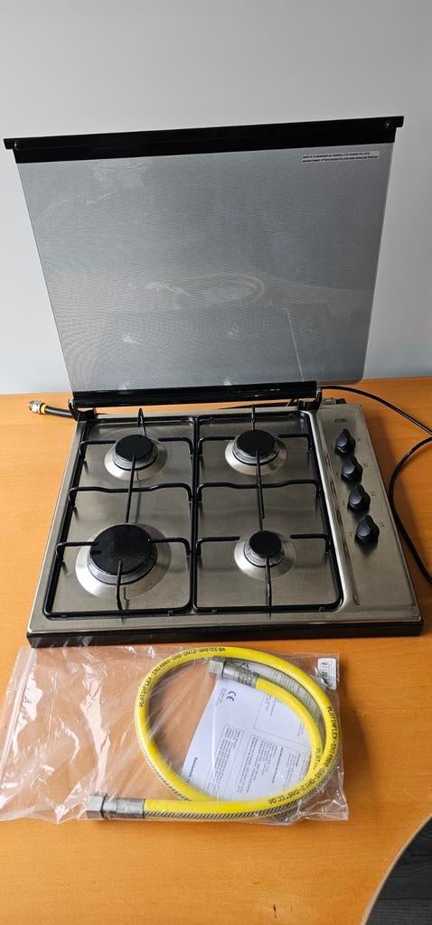 ETNA opbouw gaskooktoestel met nieuwe gasslang, Ophalen, Minder dan 85 cm, Nieuw, 4 kookzones
