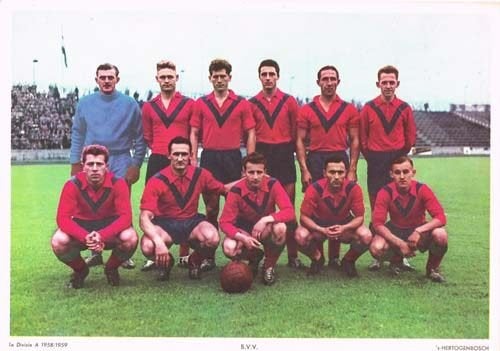 B.V.V. - Voetbalplaat 1e Divisie A 1958/1959, Ophalen of Verzenden, Gebruikt, Overige binnenlandse clubs, Poster, Plaatje of Sticker