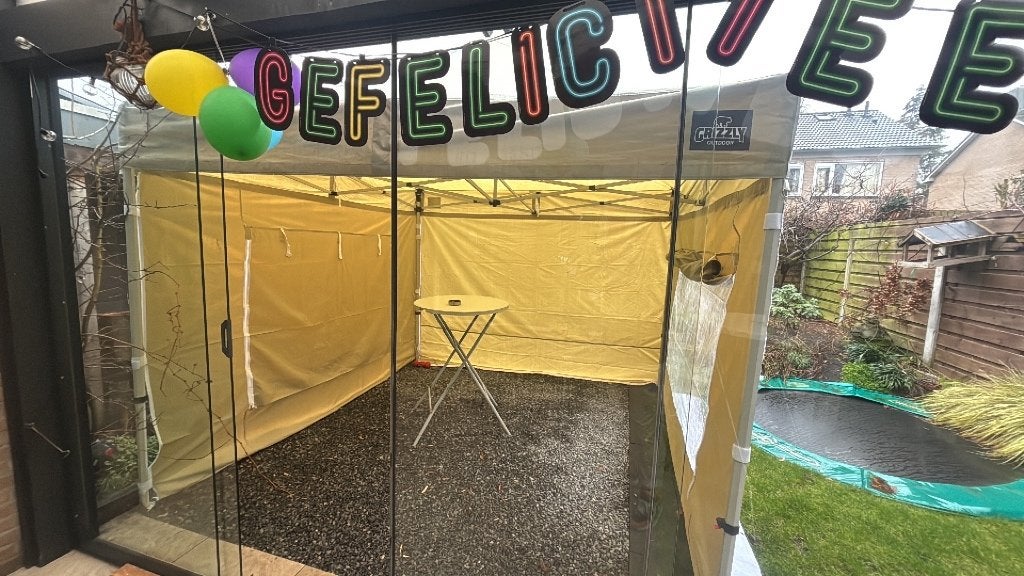Grizzley party tent, Opvouwbaar, Partytent, Minder dan 4 meter, Zo goed als nieuw