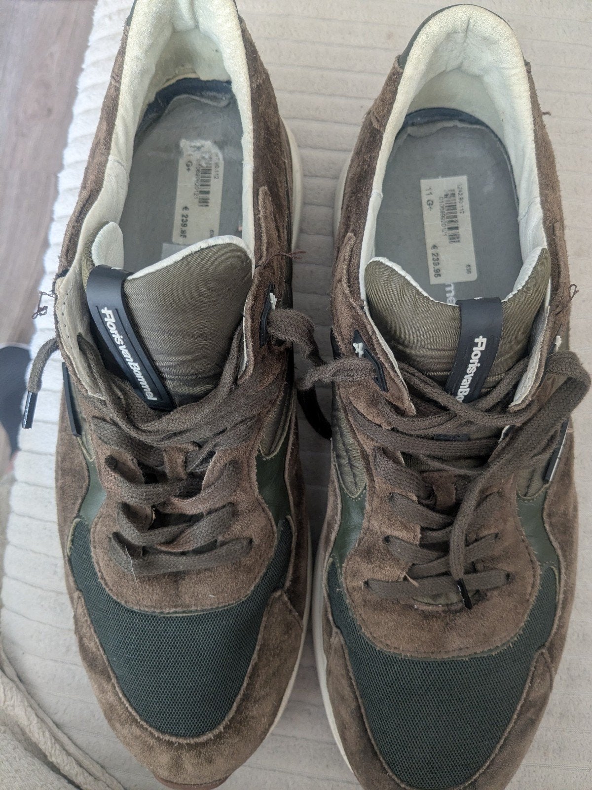 Floris van Bommel sneakers bruin suède - Maat 46, Kleding | Heren, Bruin, Floris van Bommel, Ophalen of Verzenden, Sneakers of Gympen