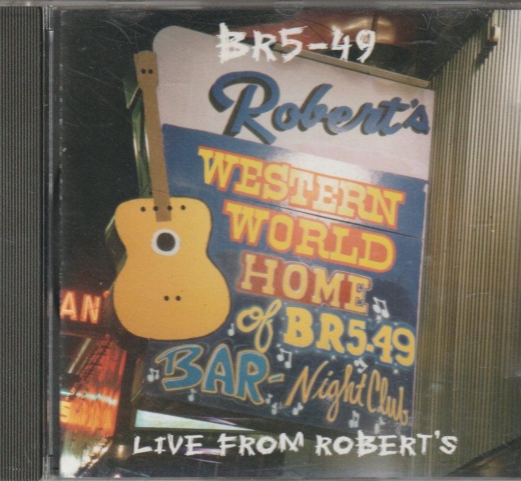 BR549  LIve from Robert's, Verzenden, Zo goed als nieuw