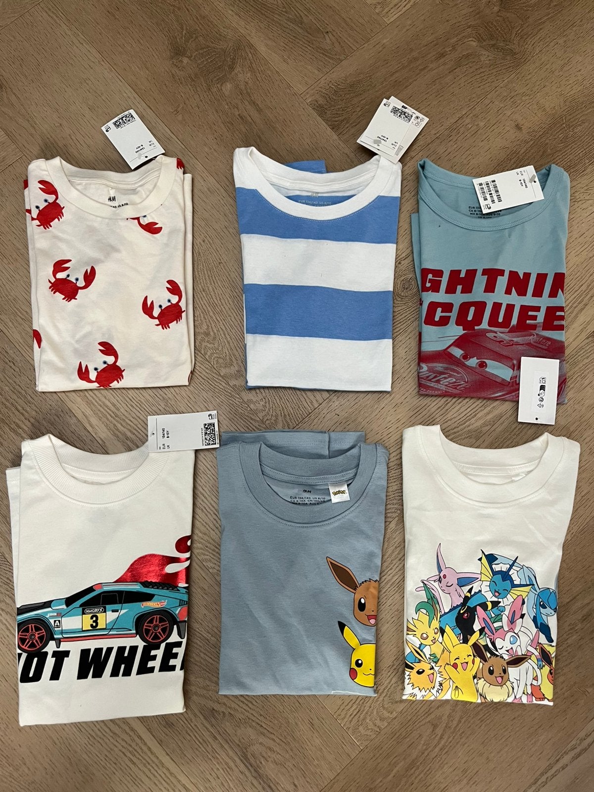 Nieuwe H&M jongens T shirts maat 134/140, Kinderen en Baby's, Kinderkleding | Maat 134, Ophalen of Verzenden, Nieuw, Jongen, Shirt of Longsleeve