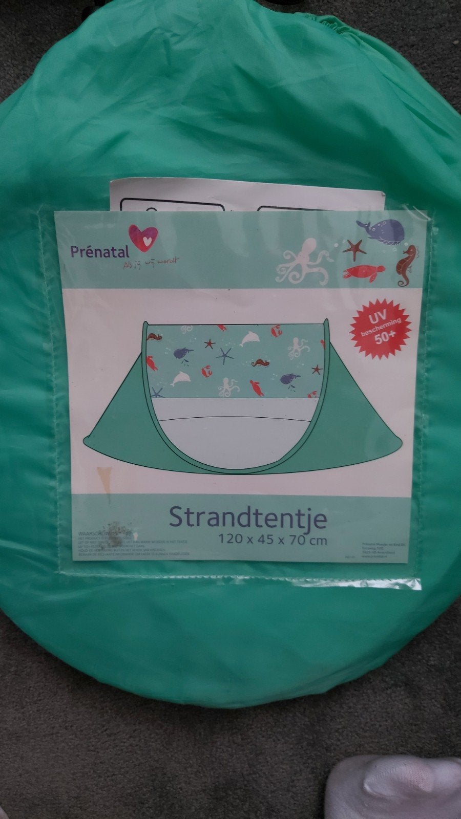 Prénatal Strandtentje met UV-bescherming 50+, Ophalen of Verzenden, Nieuw