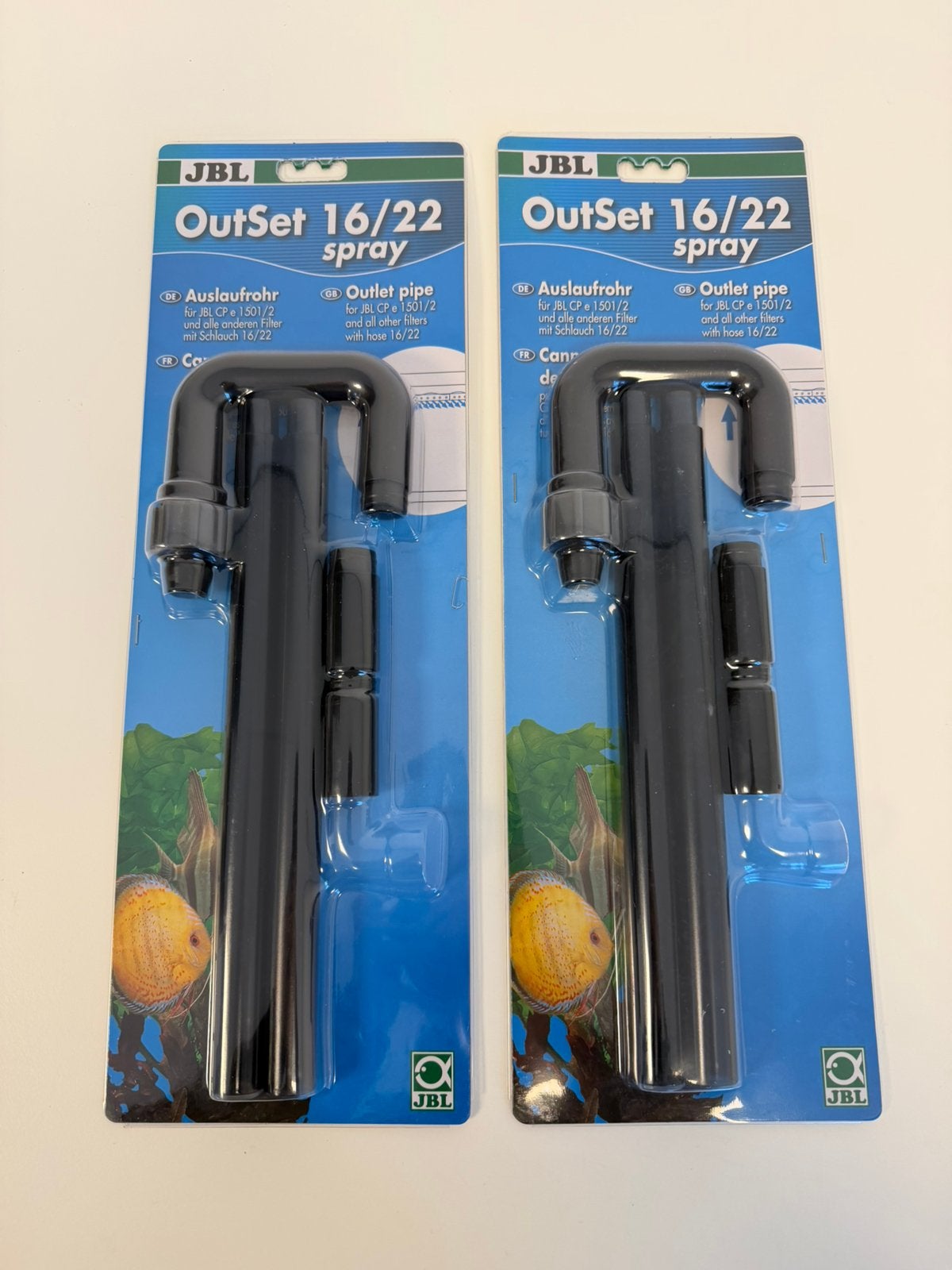 JBL OutSet 16/22 Spray Aquarium Filter Uitstroombuis Nieuw, Dieren en Toebehoren, P, P, Nieuw, Ophalen of Verzenden