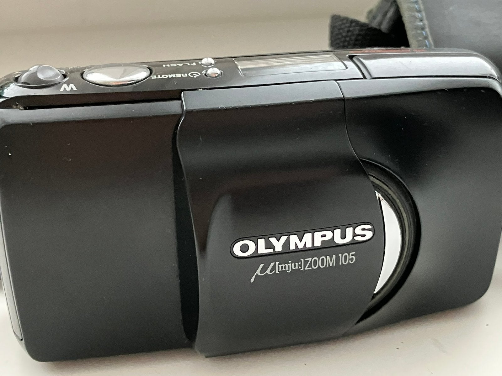 Olympus mju zoom 105 AF foto camera analoog, Audio, Tv en Foto, Fotocamera's Analoog, Ophalen of Verzenden, Gebruikt, Compact