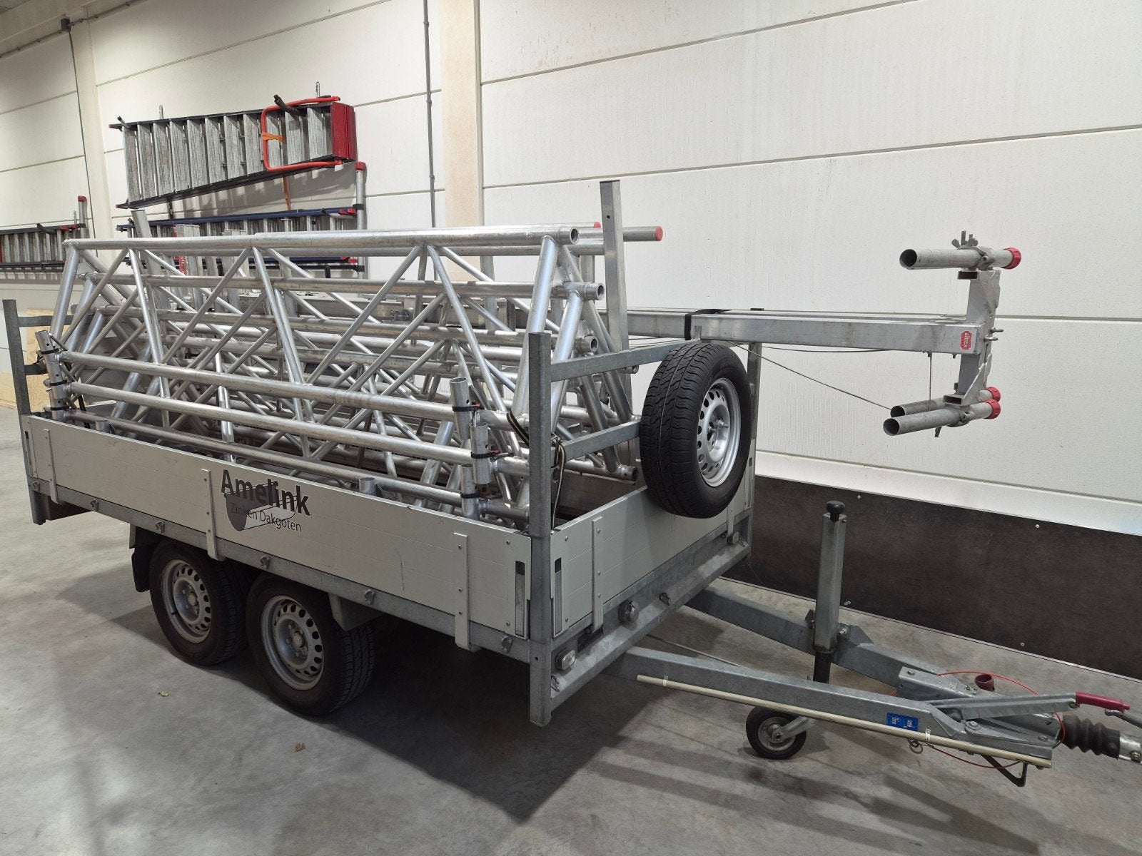 Zeer nette aanhanger Annsems PSX 2000kg  305x153, Ophalen, Gebruikt