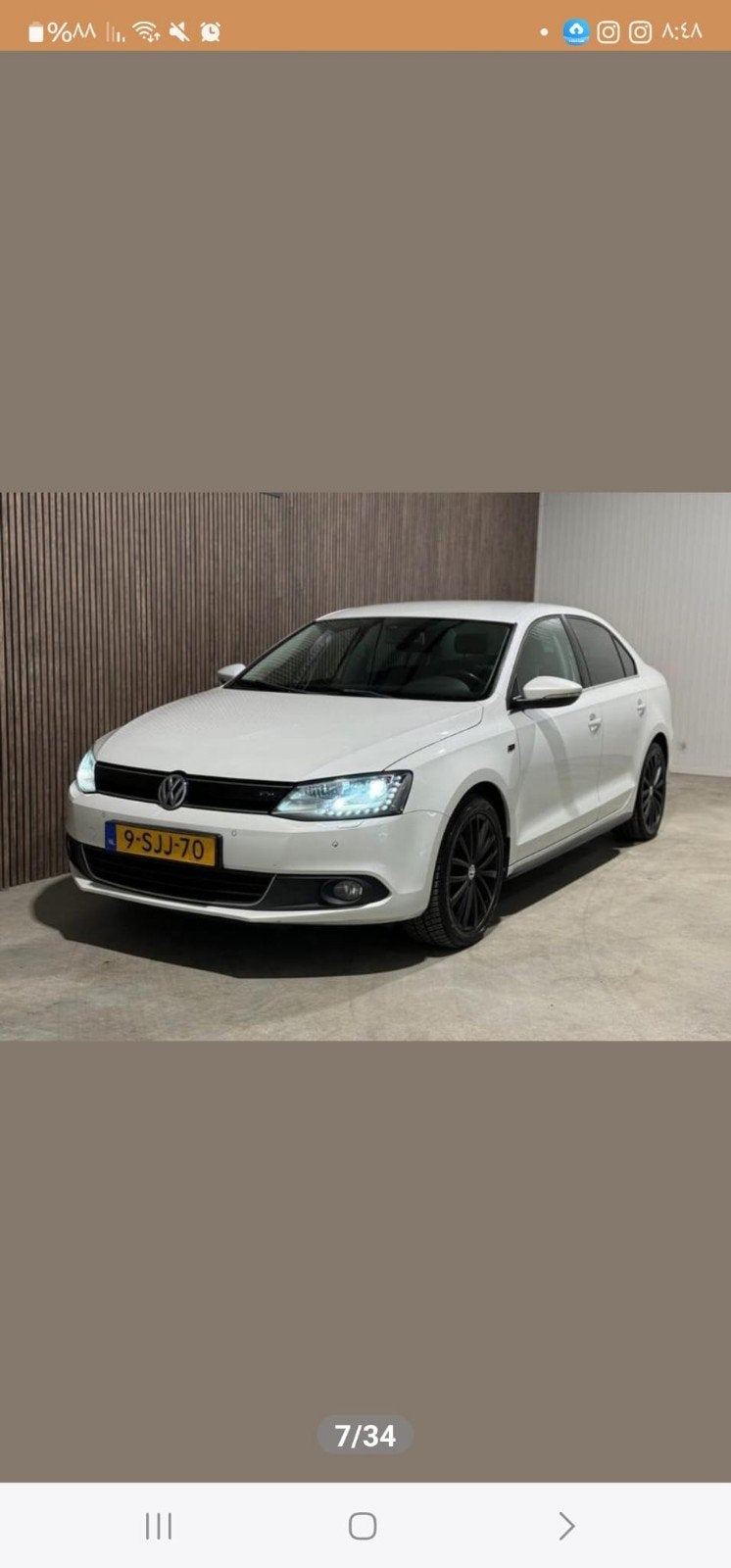 Volkswagen Jetta 1.4 TSI Hybrid 170pk 7-DSG 2013 Wit, Auto's, Wit, Origineel Nederlands, 1405 kg, Sedan
