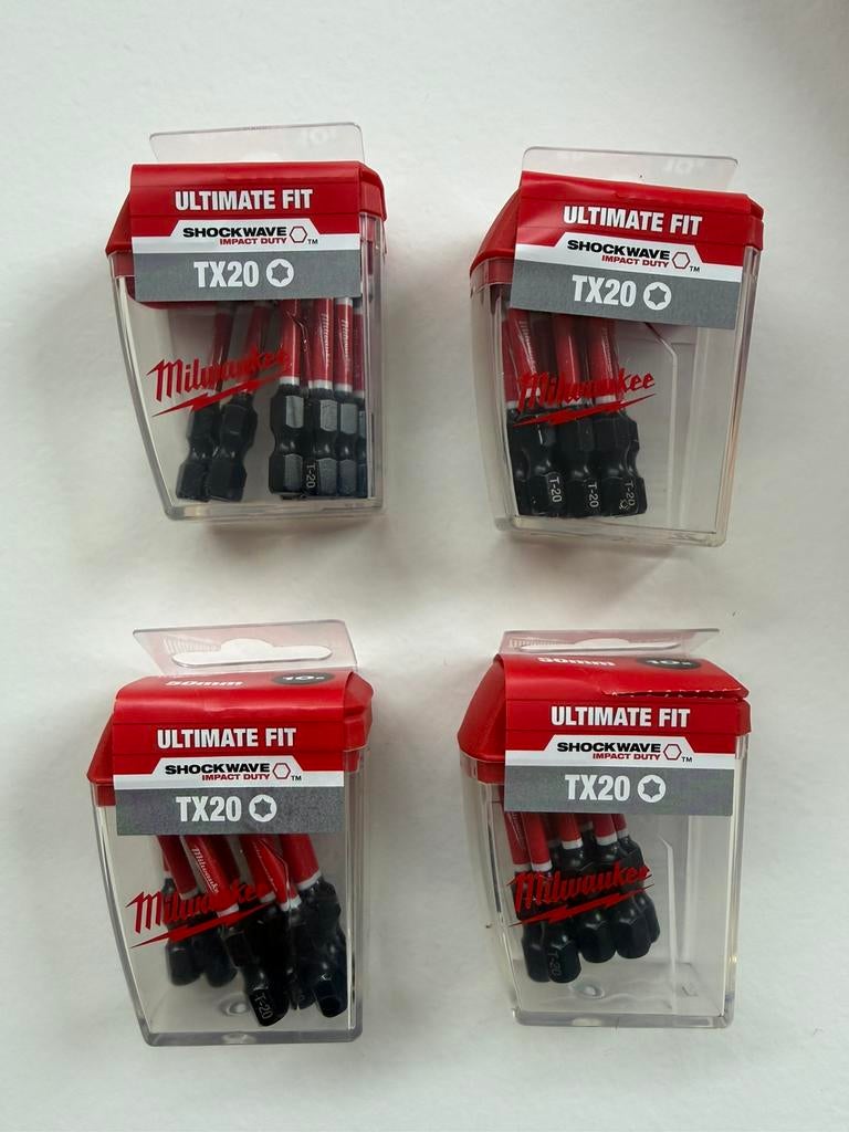 Milwaukee TX20 4 stuks 22,50, Ophalen of Verzenden, Zo goed als nieuw