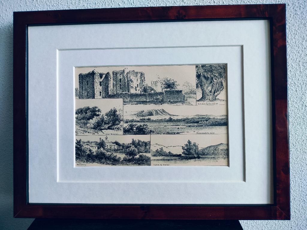 Craandijk Litho Bloemendaal Overveen Brederode 1880 (110), Ophalen of Verzenden
