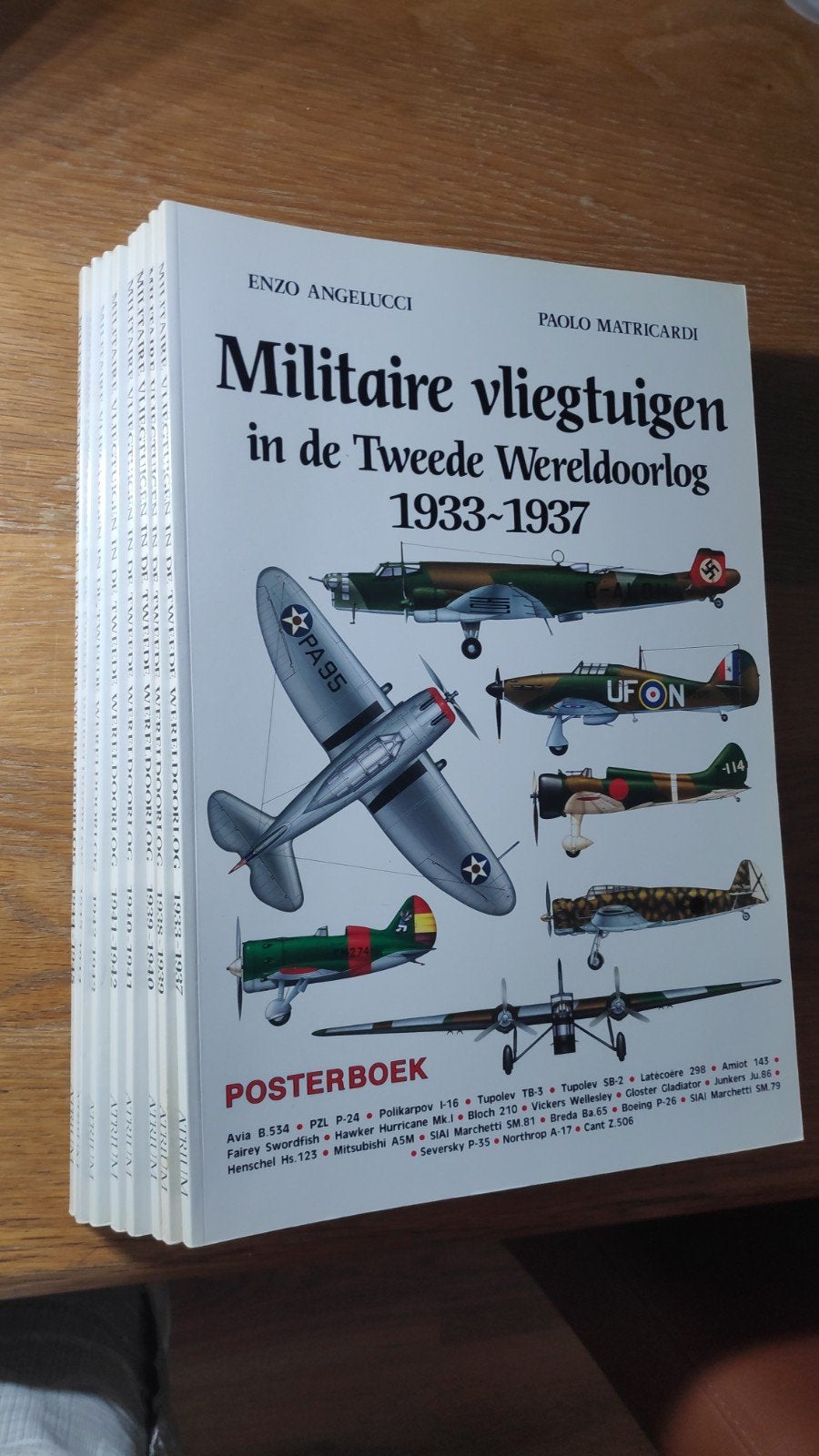 Militaire vliegtuigen Tweede Wereldoorlog 1933-1945, Tweede Wereldoorlog, Enzo Angelucci, Paolo Matricardi, Ophalen of Verzenden