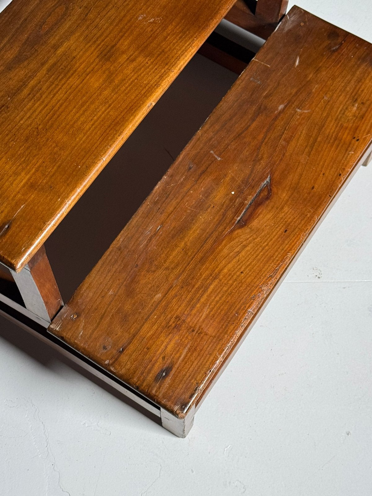 Bibliotheektrapje hout, Ophalen of Verzenden